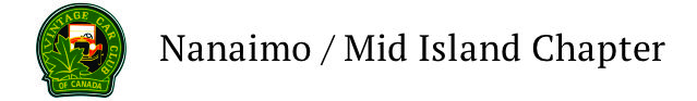 Vintage Car Club Nanaimo